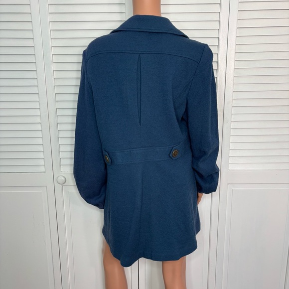 Cabi Aristocrat Coat in Teal Blue Size XL - Picture 6 of 6